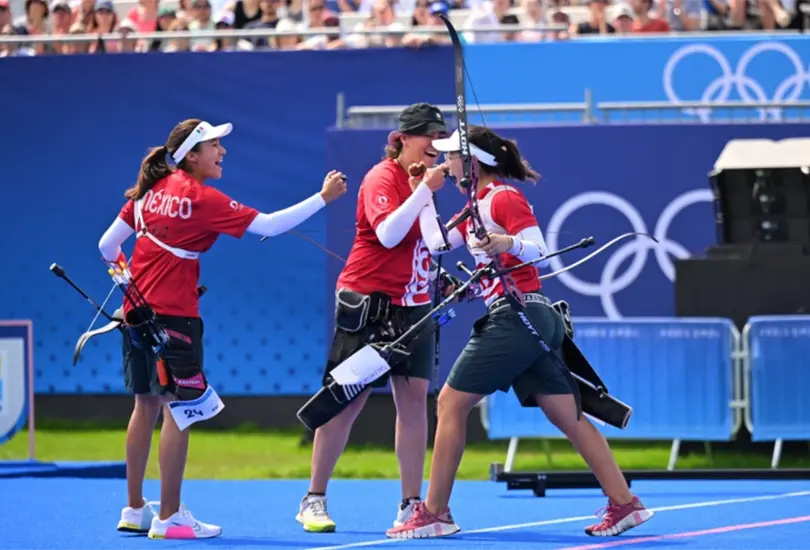 El equipo mexicano de tiro con arco femenil consigui&oacute; la 1ra medalla para la delegaci&oacute;n de nuestro pa&iacute;s en Par&iacute;s 2024