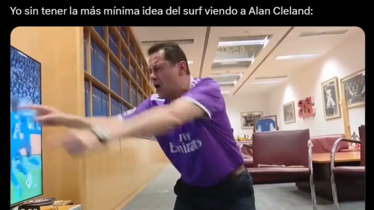 El público mexicano se ha rendido ante Cleland por la manera en la que domina las olas de Tahití.