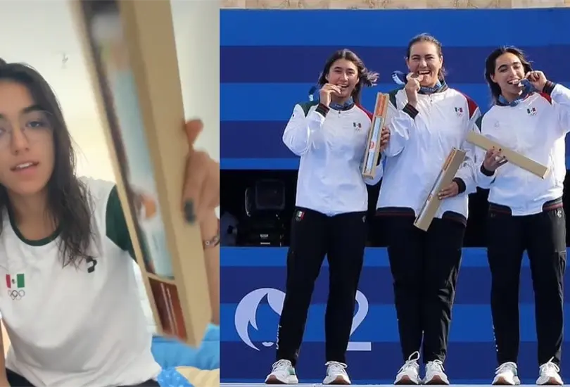 A cada uno de los medallistas se le entrega adem&aacute;s una caja de cart&oacute;n con un elemento exclusivo de Par&iacute;s 2024