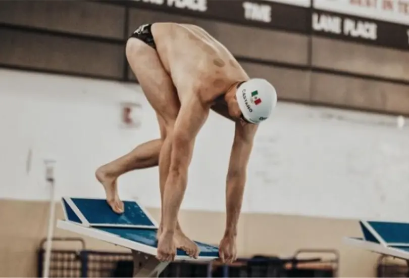 Gabriel Castaño es la esperanza de México para conseguir una medalla en la disciplina de Natación y lo hará en los 50 metros libre Gabriel Castaño es la esperanza de México para conseguir una medalla en la disciplina de Natación y lo hará en los 50 metros libre