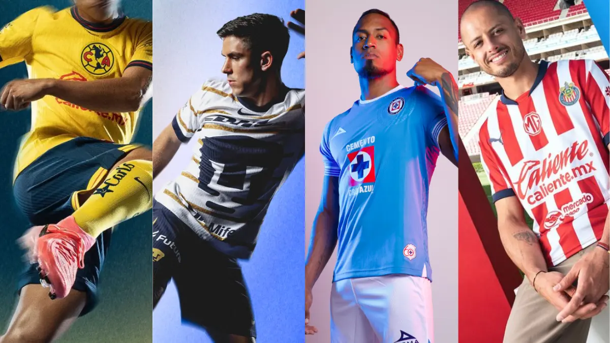 Los equipos de la Liga MX han presentado las nuevas equitaciones de local y visitante para afrontar el Apertura 2024.