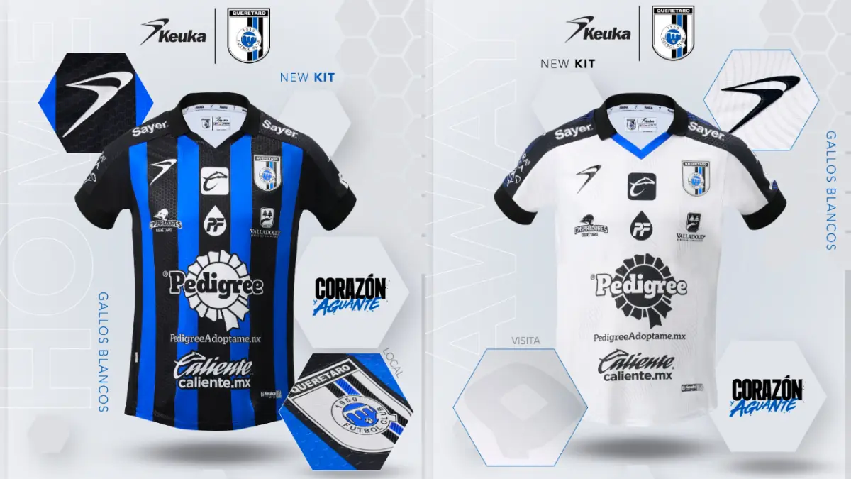 En Querétaro, los ´Gallos Blancos´ lanzaron una playera que representa el orgullo y la esencia del corazón y aguante del club.