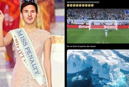 Lionel Messi fue víctima de los memes tras fallar su penal en la tanda frente a Ecuador.