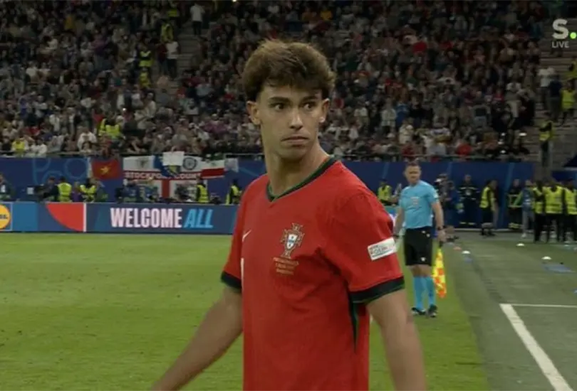 Joao F&eacute;lix fue se&ntilde;alado por la eliminaci&oacute;n de Cristiano Ronaldo y Portugal.