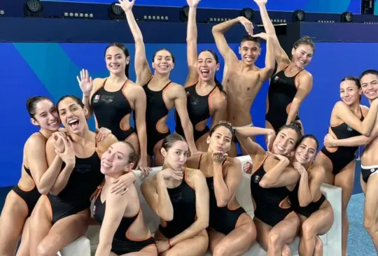 El equipo mexicano de Natación Artística logra colgarse una nueva medalla previo a los Juegos Olímpicos de París 2024