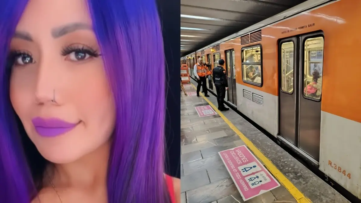 Luna Bella utiliza al Metro de la CDMX para promocionar sus shows privados (FOTO) Soy Referee