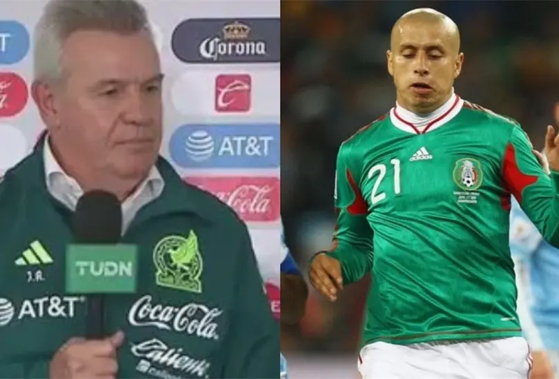 Javier Aguirre explic&oacute; la alineaci&oacute;n del Bofo Bautista en 2010.