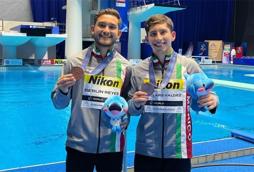 Randall Willars y Kevin Berl&iacute;n buscan obtener su pase a la final de Clavados de plataforma de 10m