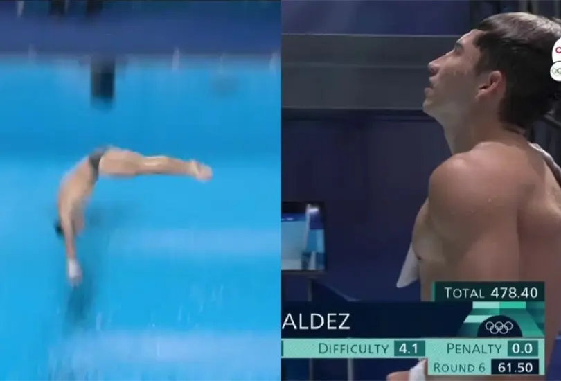 Randal Willars dej&oacute; ir las medallas en el &uacute;ltimo clavado.