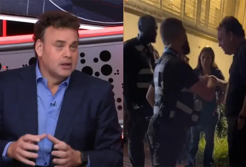 David Faitelson protagonizó una pelea con la policía de París David Faitelson protagonizó una pelea con la policía de París
