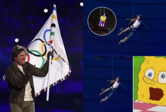 La participación de Tom Cruise en la ceremonia de clausura de París 2024, destacó a tal punto de ser el protagonista de los memes.