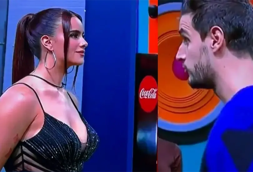 Gala Montes encaró con todo a Adrián Marcelo. Gala Montes encaró con todo a Adrián Marcelo.
