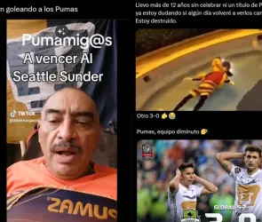 Leagues Cup: Pumas es víctima de burlas y memes tras ser eliminado por Seattle Sounders
