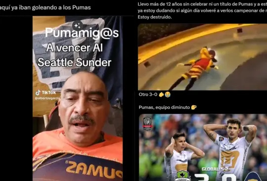 Los Pumas fueron víctimas de las burlas y los memes luego de ser eliminado de la Leagues Cup con marcador de 4-0.