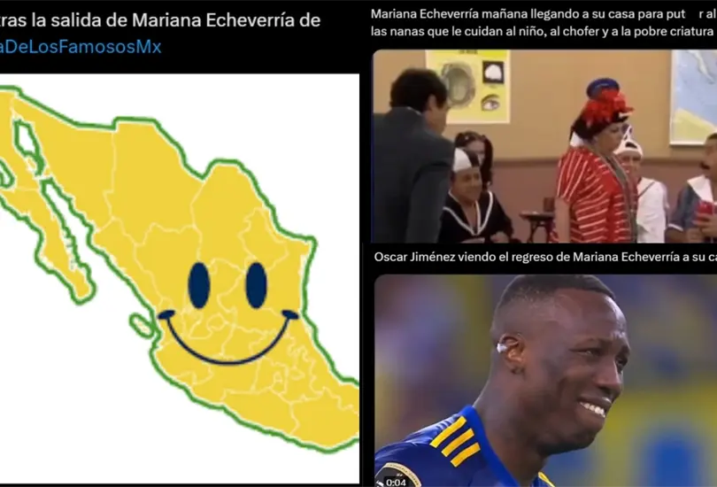 Mariana Echeverr&iacute;a finalmente abandon&oacute; La Casa de los Famosos, por lo que trajo consigo memes y mucha alegr&iacute;a para los televidentes mexicanos.