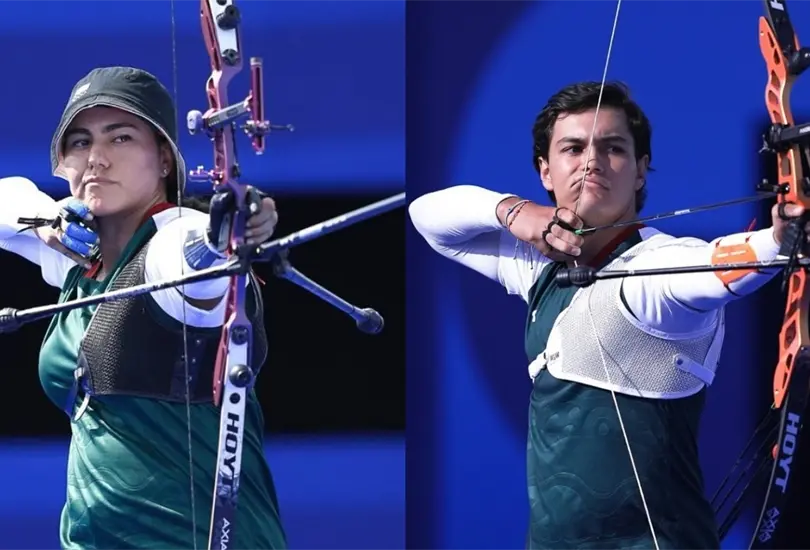 Alejandra Valencia y Matías Grande apuntan a conseguir una medalla en tiro con arco mixto Alejandra Valencia y Matías Grande apuntan a conseguir una medalla en tiro con arco mixto