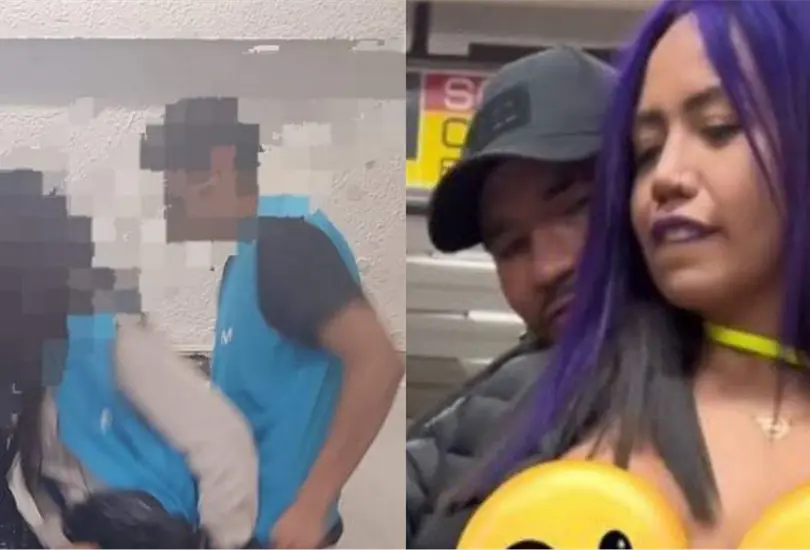 Las im&aacute;genes no tardaron en viralizarse por lo at&iacute;pico de la situaci&oacute;n en el servicio p&uacute;blico.