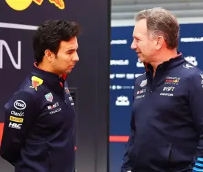 Checo Pérez: Reportera de F1 es "exhibida" por Christian Horner al intentar humillar al mexicano