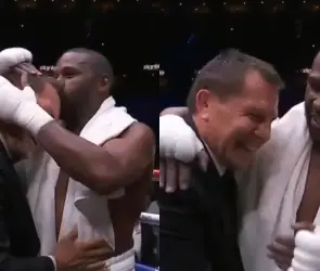 Floyd Mayweather Jr. conoce a Julio César Chávez y se deshace en elogios hacia él