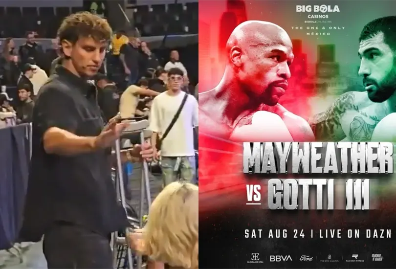 Igor Lichnosvky fue exhibido por &acute;abandonar&acute; al Am&eacute;rica en su partido para ir a pelea de Floyd Mayweather 