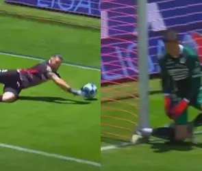 Toluca vs Atlético de San Luis: Tiago Volpi y Andrés Sánchez son reventados por osos (VIDEOS)