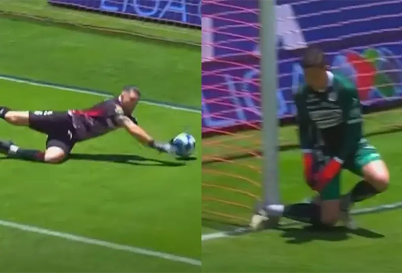 Tiago Volpi y Andr&eacute;s S&aacute;nchez fueron criticados por sus osos en el Toluca vs Atl&eacute;tico de San Luis