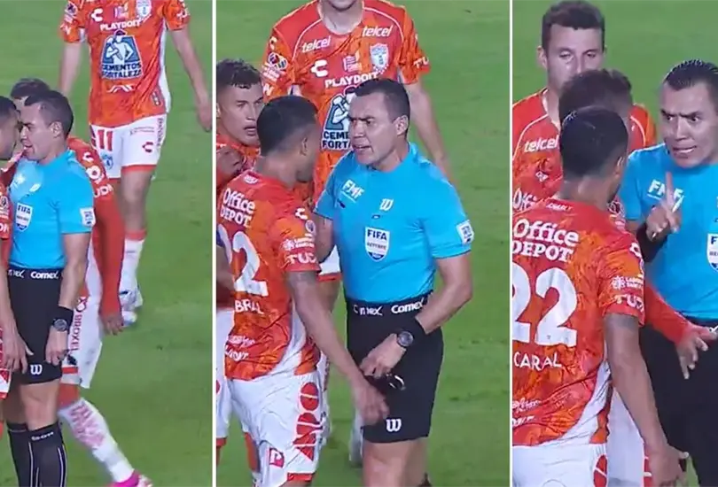 El Gato Ortiz protagoniz&oacute; un nuevo esc&aacute;ndalo en el partido Mazatl&aacute;n - Pachuca.