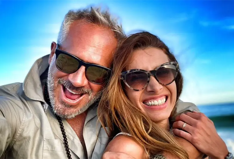 La esposa de Arath de la Torre tuvo una dura reacci&oacute;n al ver que el actor rompi&oacute; en llanto durante LCDLF