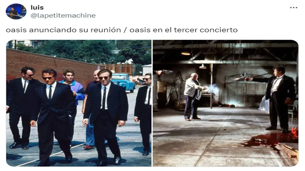 De igual forma, hay fans que bromean con el pasado problemático de la banda y hacen referencia a que de inmediato se comenzarán a pelear de nuevo.