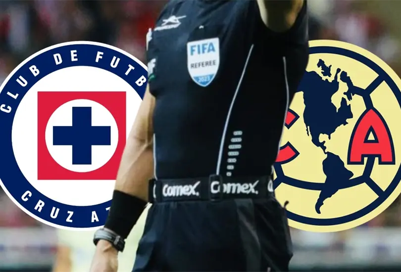Se revel&oacute; al &aacute;rbitro del Cl&aacute;sico Joven entre Cruz Azul y Am&eacute;rica.