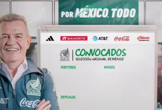 Javier Aguirre presentó la primera lista de convocados de su tercera etapa con la Selección Mexicana.