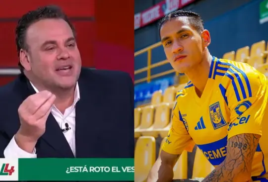 David Faitelson explotó vs Tigres y los acusó de boicotear la Liga MX tras el fichaje de Antuna 