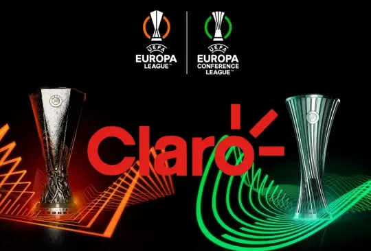 La Europa League y Conference League estarán en Claro Sports.