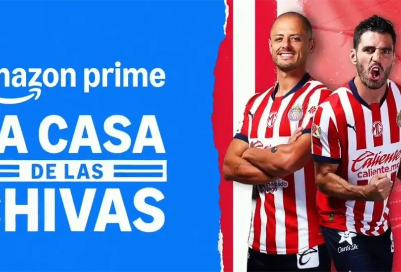 Chivas finalmente anunci&oacute; a Amazon Prime como  su nueva televisora.