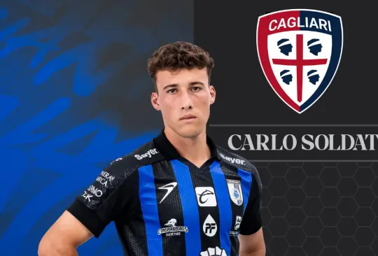 Carlo Soldati será nuevo jugador del Cagliari Calcio de la Serie A de Italia, el exjugador del Querétaro cumplirá el sueño europeo con sólo 19 años.