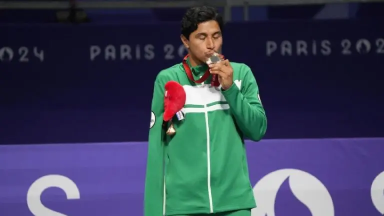 Diego García consiguió la tercera presea para la <strong>'Legión Mexicana'</strong> en la segunda jornada de los Paralímpicos en París 2024.<br>Créditos: @CONADE