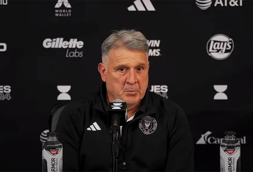 Tata Martino ningune&oacute; el triunfo de Tigres sobre el Inter Miami en la Leagues Cup