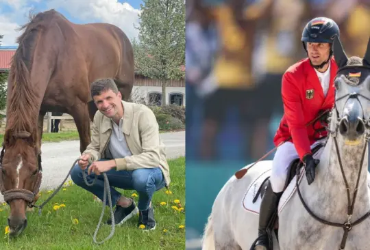 Thomas Müller es uno de los propietarios de Checker 47, el caballo con el que Christian Kukuk logró conseguir la medalla de oro en salto ecuestre.