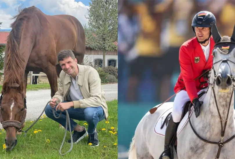 Thomas M&uuml;ller es uno de los propietarios de Checker 47, el caballo con el que Christian Kukuk logr&oacute; conseguir la medalla de oro en salto ecuestre.