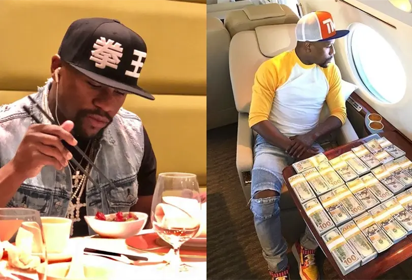 Floyd Mayweather tiene una alimentación peculiar. Floyd Mayweather tiene una alimentación peculiar.
