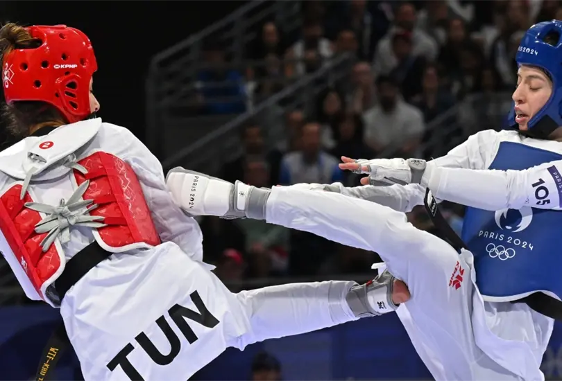 Daniela Souza estalló vs juez por derrota en taekwondo en París 2024 Daniela Souza estalló vs juez por derrota en taekwondo en París 2024
