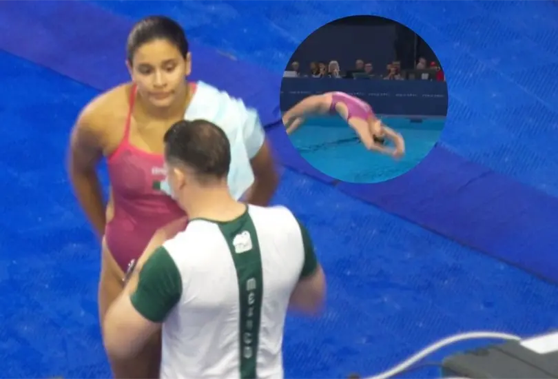 El clavado de 0 que le costó el pase a la final a Aranza Vázquez El clavado de 0 que le costó el pase a la final a Aranza Vázquez