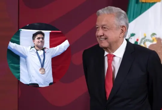 AMLO hizo una promesa a los medallistas olímpicos. AMLO hizo una promesa a los medallistas olímpicos.