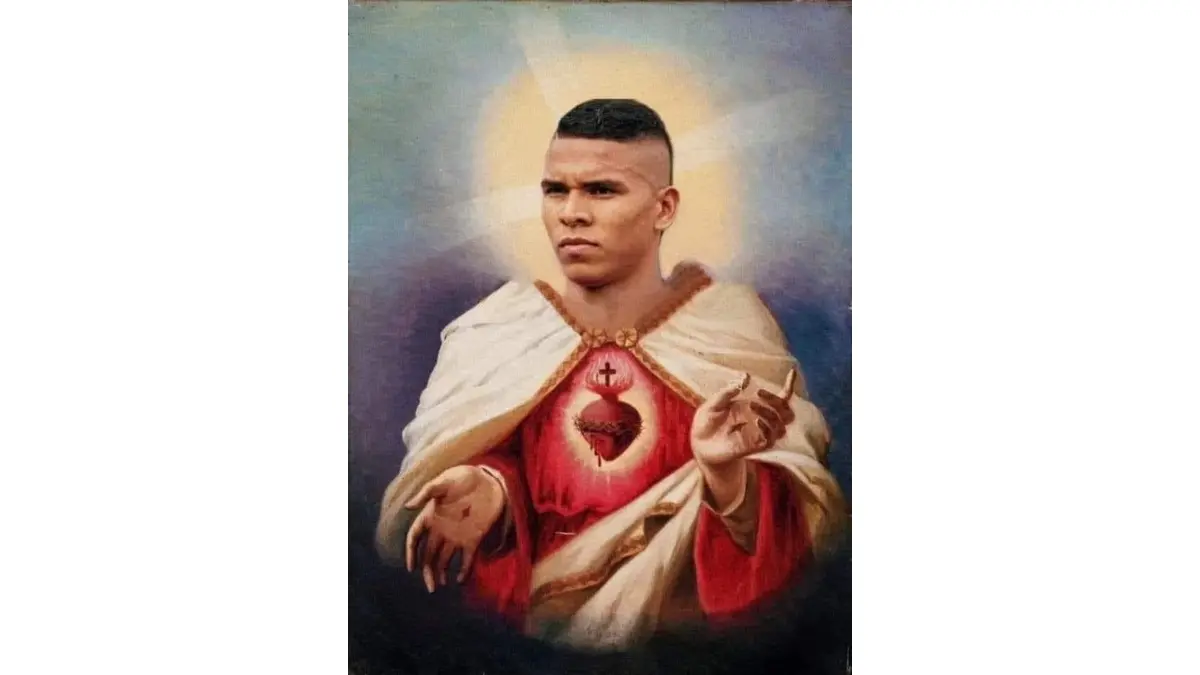 El portero colombiano fue comparado con una figura religiosa por su habilidad para atajar penales, situación que terminó por revertir desde que llegó a Cruz Azul