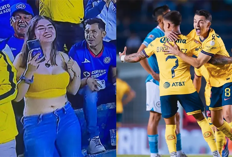 La joven se volvi&oacute; viral entre los seguidores del equipo capitalino.