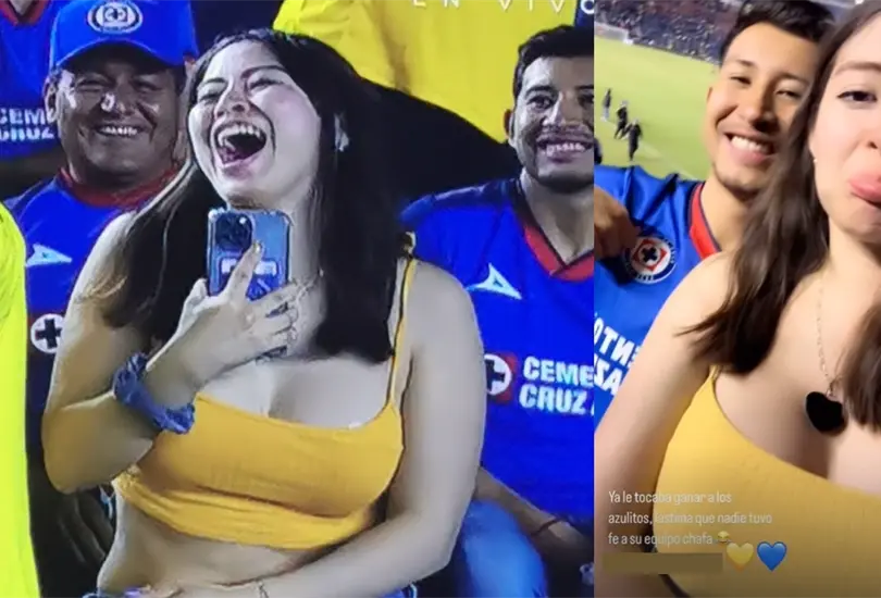 Se revel&oacute; la identidad de la aficionada del Am&eacute;rica que se hizo viral en el partido vs Cruz Azul.