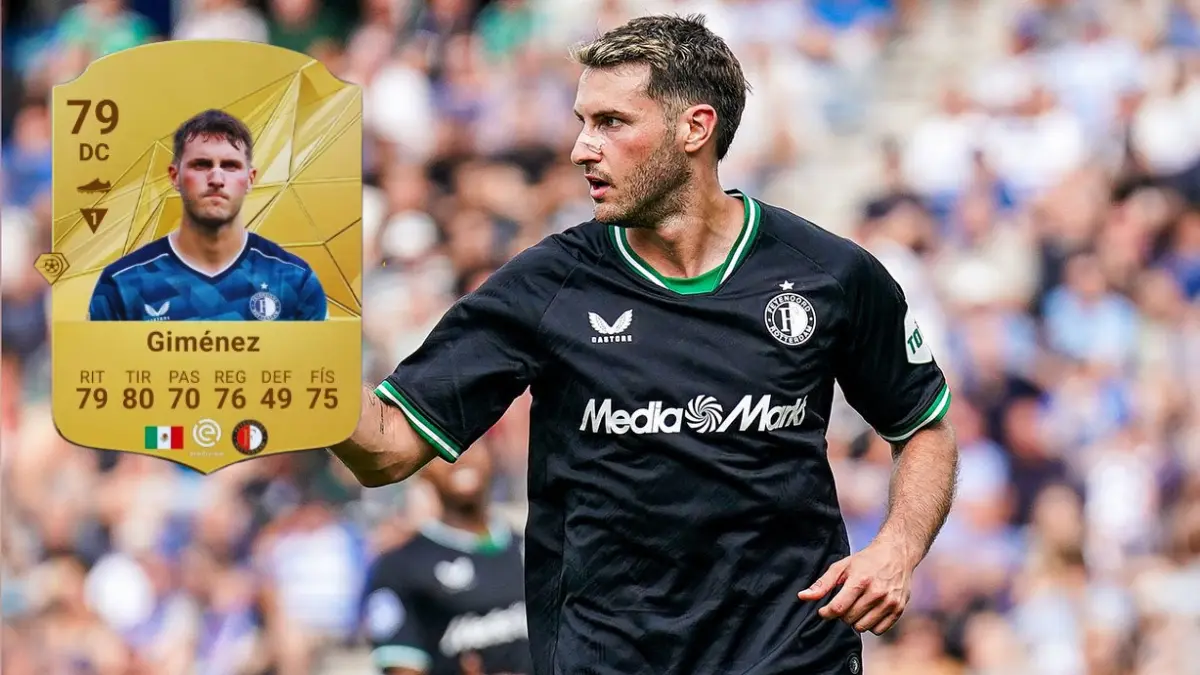 Santiago Giménez. Con un puntaje de 79, ´Santi´ sube un punto y obtiene mejores características que en el FC 24, el delantero del Feyenoord es el mejor mexicano en su posición.