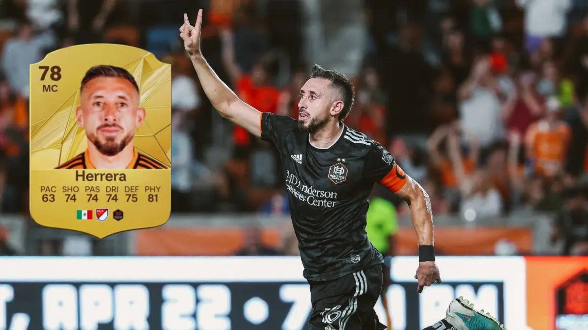 Héctor Herrera. A pesar de dejar el fútbol europeo y llegar a la MLS con el Houston Dynamo, el mediocentro mantuvo su ´media´ de 78 puntos para esta nueva entrega del EA FC.