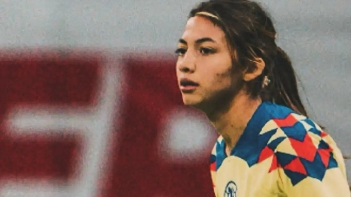La nacida en Benito Juárez, Cancún, Quintana Roo, maravilló a los visores del equipo 'azulcrema' durante sus inicios en el futbol.