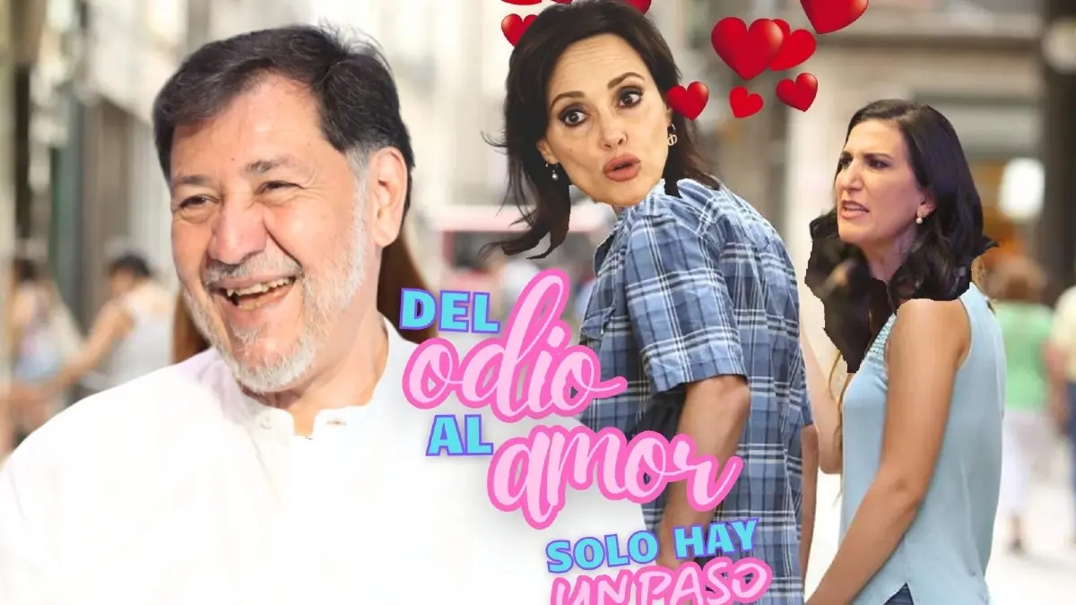 El shippeo con Fernández Noroña fue demasiado lejos por su peculiar e inesperada frase.